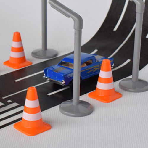Conos de tráfico en miniatura 30 piezas conos de tráfico pequeños conos de tráfico - Imagen 3 de 12