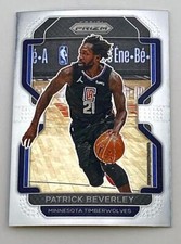 2021-22 Panini Prizm PATRICK BEVERLEY #25 Minnesota Timberwolves Silver Card