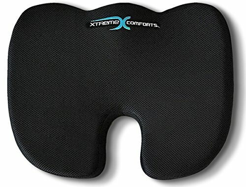 Orthopedic Memory Foam Coccyx Support Seat Cushion for Tailbone Pain Relief - Picture 1 of 4