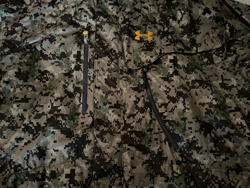 Mens Under Armour 2008 Coldgear Gunpowder Digital Woodland Camo Hooded Jacket - Picture 3 of 21