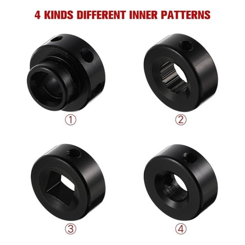 1Pair Car Window Handle Set Window Crank Handle Winder Riser Replacement Handles - Picture 9 of 15