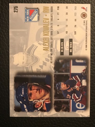 1995-1996 Fleer Ultra Extra Hockey- - - Pick A Card -#201 - #400 - Picture 234 of 516