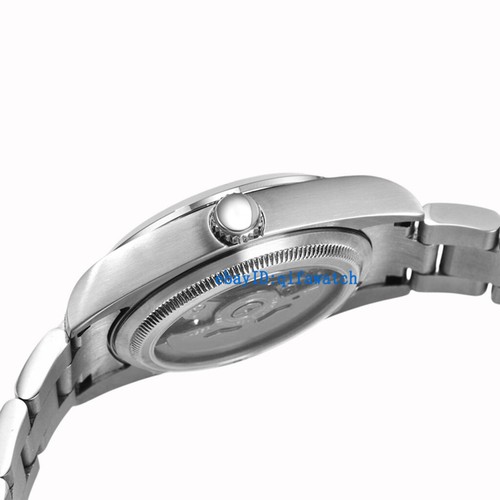 39mm 36mm Estéril Zafiro Blanco Negro Azul NH34 GMT Movimiento Reloj Cepillado para Hombre - Imagen 3 de 24
