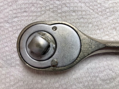 Vintage Plomb Pebble 3/8" Reversible Socket Ratchet Wrench MFD. 5249 USA Clean - Picture 4 of 6