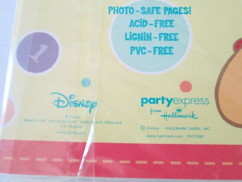 Winnie the Pooh My 1st Birthday Book memory keepsake baby book albums Disney new - Picture 8 of 10