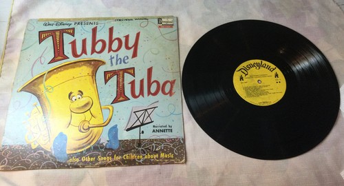 Tubby the Tuba vinyl record Narrated by Annette Funicello Walt Disney 1963 - Picture 1 of 5