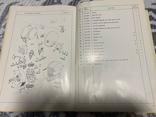 Used 1978 Tomos Spare Parts Catalogue - Picture 4 of 6