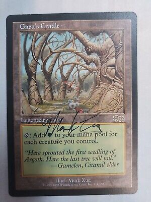 MTG Magic The Gathering English Signed MP GAEA'S CRADLE from MTG Magic The Gathering English Signed MP GAEA'S CRADLE from