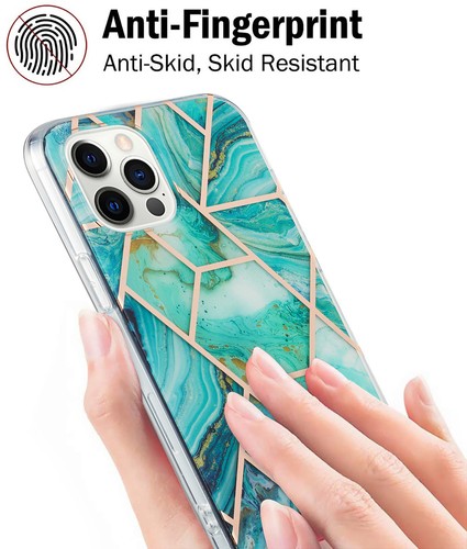 Funda blanda a prueba de golpes TPU mármol para iPhone 16 15 14 13 12 11 Pro Max 8 XR - Imagen 30 de 41