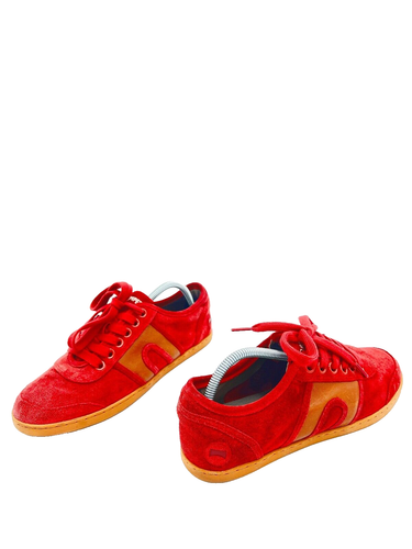 Camper Uno Red Zapatillas Para Vestir Rojas Para Hombres T.41 US.8 UK.7 - Imagen 4 de 4
