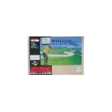True Golf Classics: Pebble Beach Golf Links For Super Nintendo SNES 4E