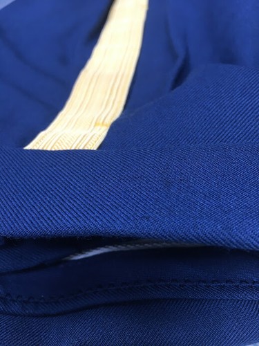 US Army Damen ASU C Kleid Blues Service geflochtene Hose/Hosen Größe 22JR - Bild 3 von 4
