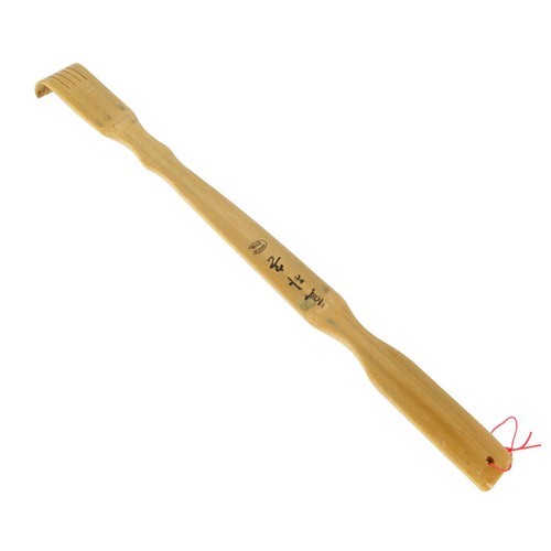 18" Bamboo Back Self Scratcher Massage Stick Wooden Itch Therapeutic Daily Relax - Picture 3 of 8