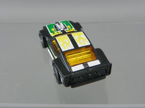 Vintage 1986 Matchbox MB67 Diecast 1/64 Black Green Yellow IMSA Mach 1 Mustang - Picture 4 of 7