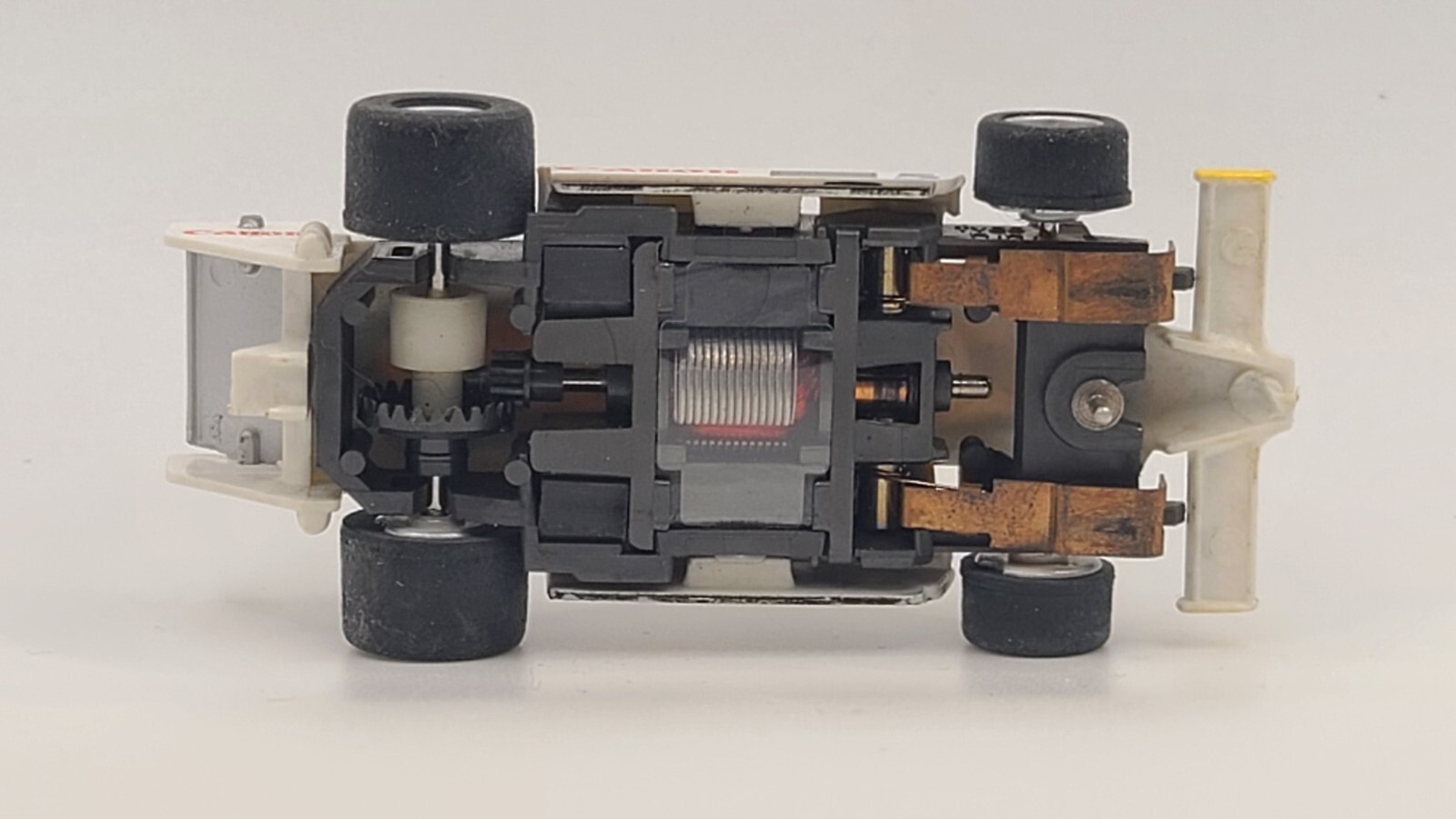 tyco-440x2-5-canon-mobil-honda-f1-white-ho-slot-car-ebay