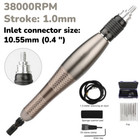 1mm Stroke Pneumatic File Wood Metal Grinder Ultrasonic Engraving Grinding Tool