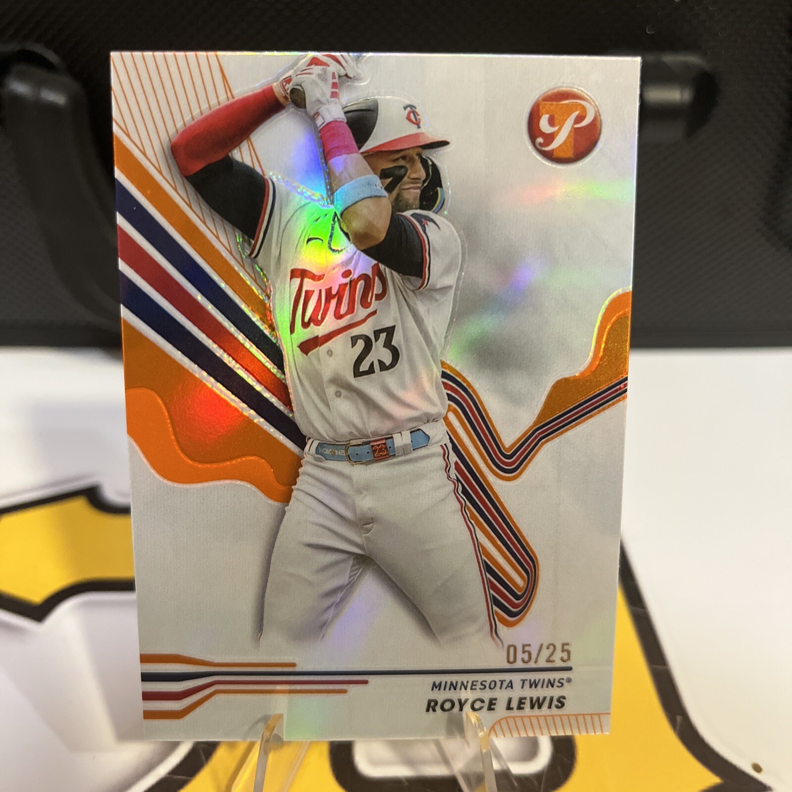 Royce Lewis 2024 Topps Pristine #159 Orange Refractor /25