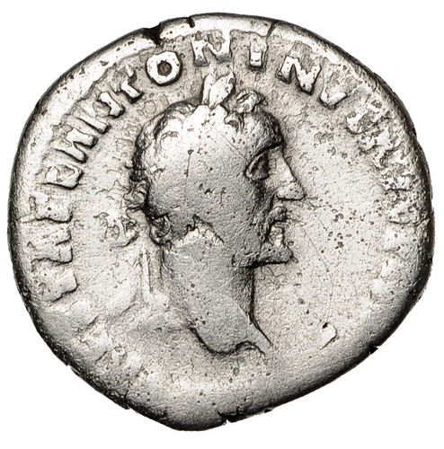 Ancient Roman Empire Coin Silver Denarius ANTONINUS PIUS 138-161 AD #19163 - Picture 2 of 3