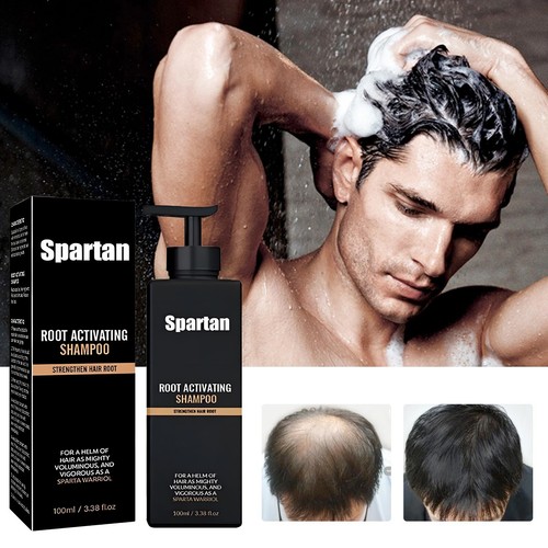 Root Activator Shampoo SPARTAN Hair Loss Shampoo Root Activator NEW Sealed 100ml - Picture 2 of 6