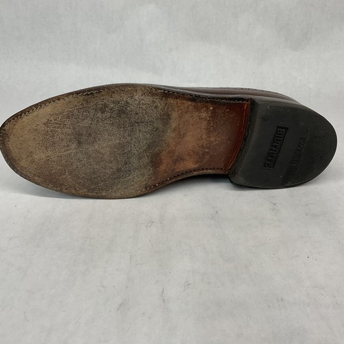 Zapatos de vestir Florsheim Imperial para hombre talla 9 de cuero marrón con punta de ala - Imagen 14 de 16