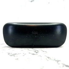 Coach New York Black Hard Clamshell Eye Glass Case Eyeglass Holder Sun Glasses