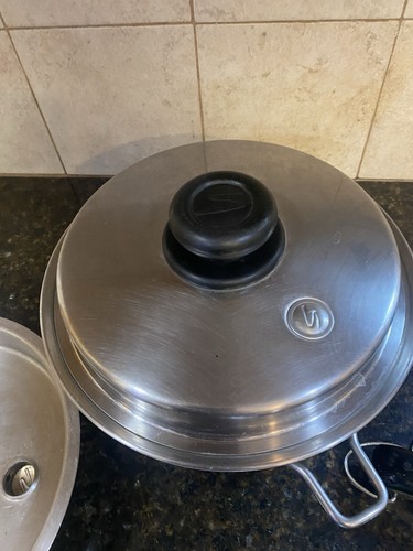 4 Saladmaster Versa Tec TP304-316 Surgical SS Saucepans Skillets, Lids, Handles - Foto 12 di 23