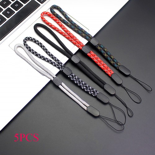 5x Adjustable Wrist Strap Hand Short Lanyard Mobile Phone Strap Handheld Rope - Photo 20 sur 20