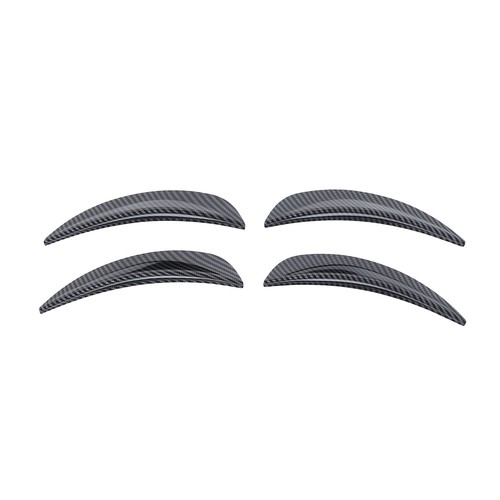 For Land Rover Freelander 2 2007-2012 Carbon Grain Wheel Eyebrow Arch Trim Lips - Bild 10 von 11