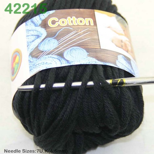 C Sale 6Balls X 50g Pure Cotton Chunky Worsted Knitwear Woolen Knitting Yarn 15 - Bild 3 von 20