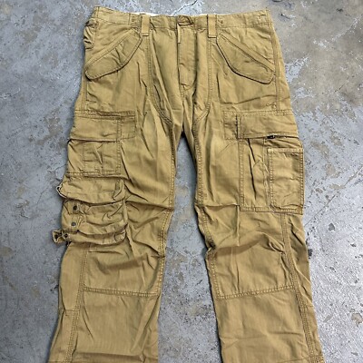 パンツ Polo by Ralph Lauren cargo pants archive Vintage Polo Ralph Lauren Cargo Parachute Paratrooper Pants