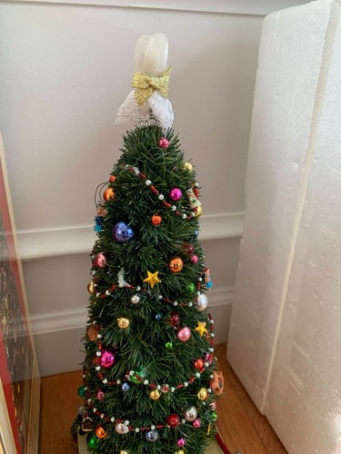 Lemax Lighted Musical Christmas Tree 2001 Fiber Optic Music Lights - No spin - Picture 6 of 6