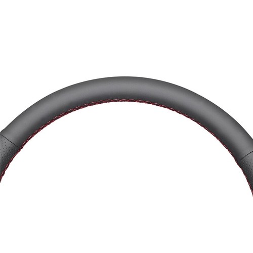 Black Non-slip Leather Car Steering Wheel Cover for Lexus RX330 RX400h RX400 - Picture 4 of 14