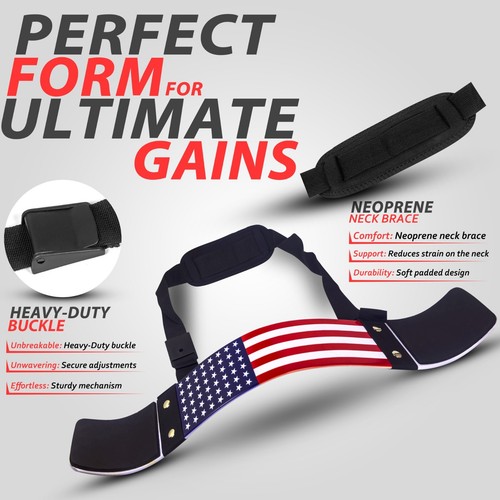Brazo Blaster Bíceps Blaster Aislador Fitness Levantamiento de Pesas Blaster Culturismo - Imagen 9 de 13