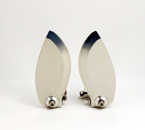 Alloy CNC Large / Medium / Small Turn Fin Set for Ele Nitro Gas RC Model Boat - Picture 12 of 21