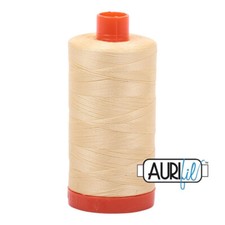 Aurifil Mako Cotton Thread Champagne 2105 50Wt 1422 Yd