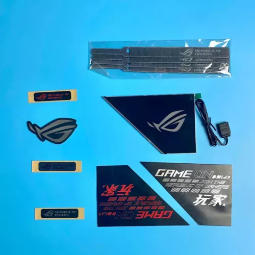 Asus Rog Thunderhawk Power Original Sticker Magnetic Luminous Lamp Board