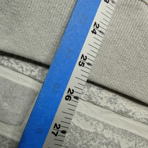 Jack Wills Hoodie Size Medium Gray Fleece Hooded Sweatshirt Side Panels - Picture 6 of 8