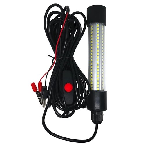 13W LED Tauch Angel Licht Unterwasser Nacht Fischfinder Lampe mit 5m Kabel - Bild 17 von 50