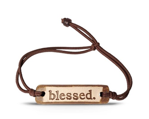 Pulsera de Cerámica y Cordón MudLove Blessed Inspiracional ¡NUEVA! TÚ ELIGES COLOR - Imagen 4 de 9