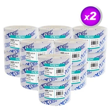 1200 PC PlexDisc 16X 4.7 GB DVD-R White Top non-printable Disc Media - 632-710