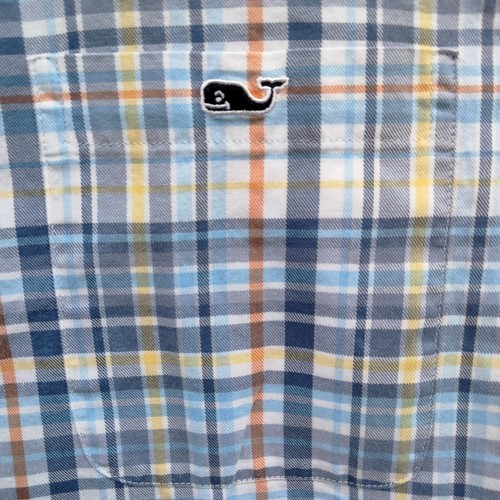 Vineyard Vines Hemd Herren Small Gingham Slim Fit Tucker Bunt - Bild 4 von 12