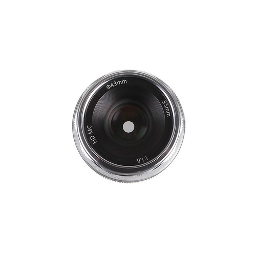 35mm F/1.6 Large Aperture Manual Focus Lens for Canon-EF-M EOS M1/2/3/M10/M100 - Picture 4 of 6