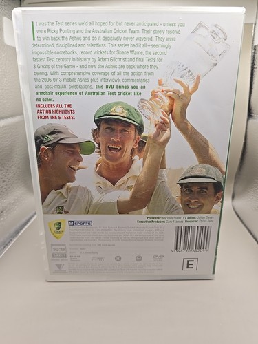 Ashes Glory - Dvd 2006 07 - Like New - Free Shipping - #44 - Picture 3 of 3
