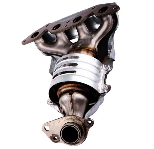 Exhaust Manifold W/ Catalytic Converter Header For 01-05 Honda Civic 4 cyl 1.7L - Picture 3 of 5