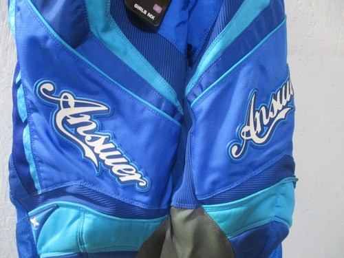 NEW ANSWER RACING A8 GIRLS PANTS SIZE 12 011614 - Bild 4 von 10