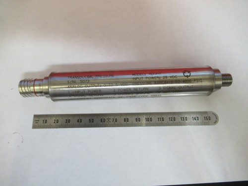 SIKORSKY ROSEMOUNT AEROSPACE PRESSURE TRANSDUCER 1833H1 AIRCRAFT AS PIC &F6-B-09 - Picture 2 of 12