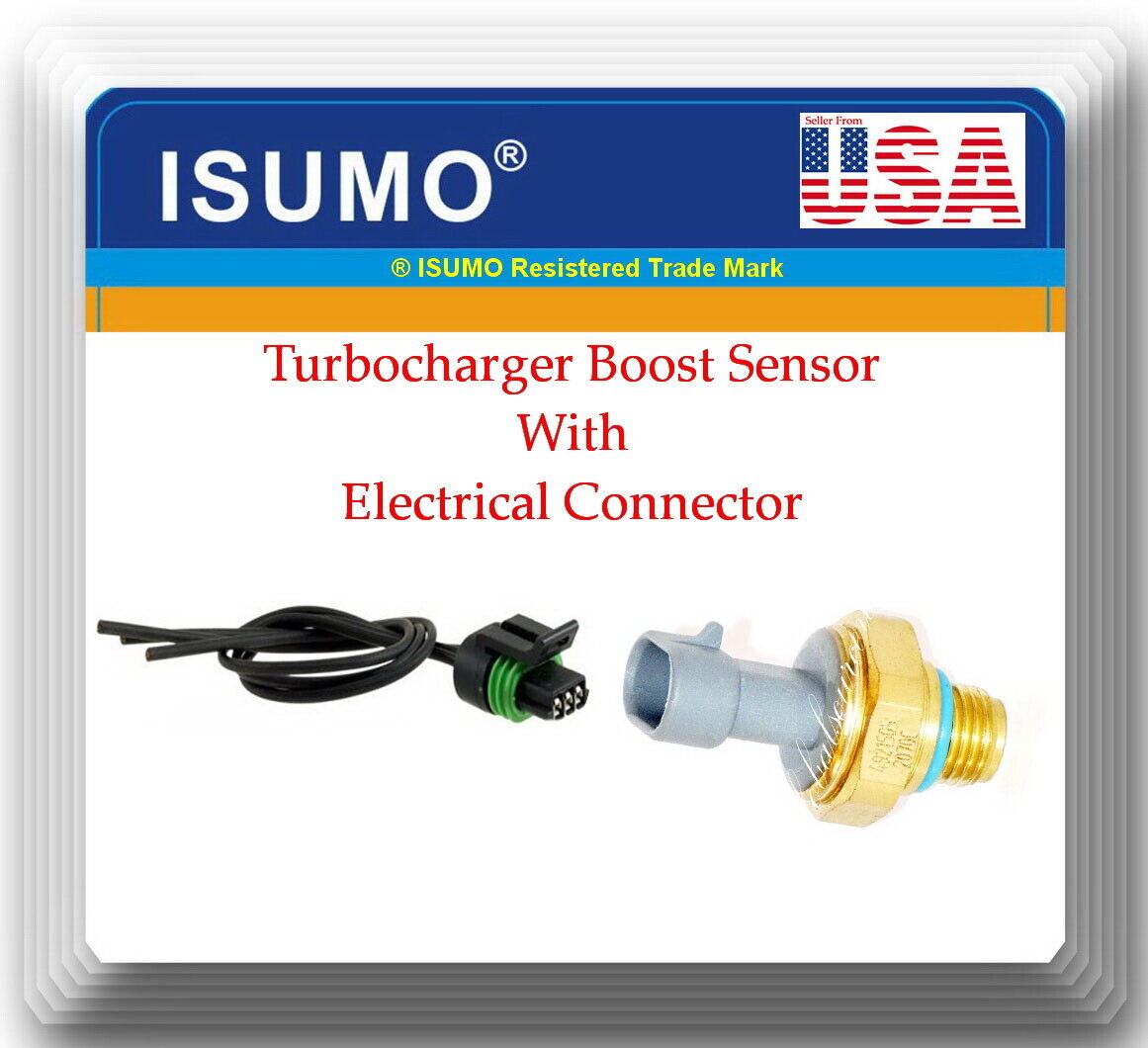 Map sensor W/Connector Fits: Dodge Ram 2500 3500 6cyl 5.9L Diesel Turbocharged