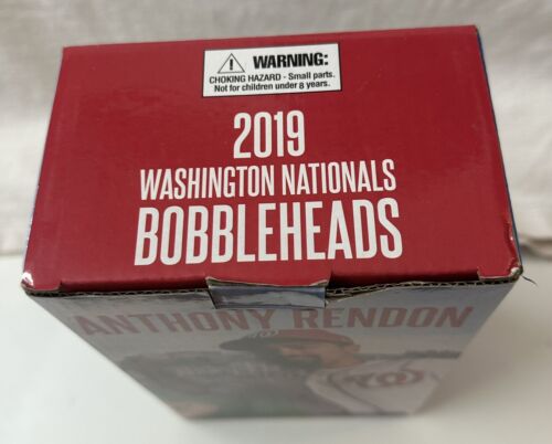 Bobblehead SGA Anthony Rendon MLB 2019 SGA de los Washington Nationals nuevo en caja - Imagen 7 de 10