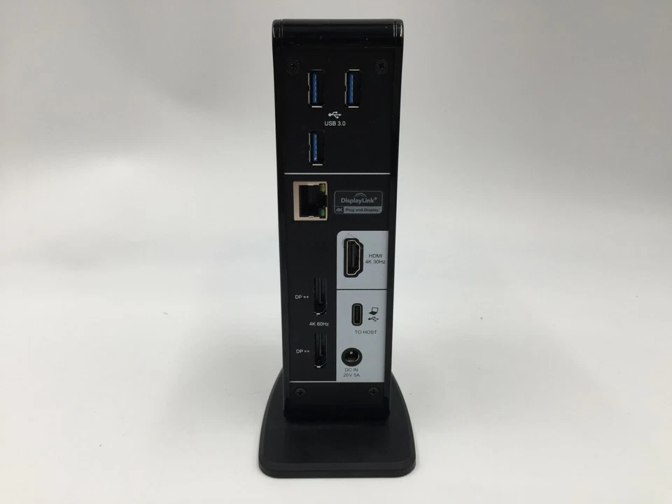 PLUGABLE USB-C 4K TRIPLE DISPLAY Docking Station UD-ULTC4K -No POWER Adapter - Image 3 of 4
