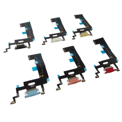Per iPhone X XS XS Max XR Porta di Ricarica + Cavo Flex Jack Audio Microfono Ricambio - Foto 38 di 48